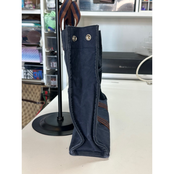 Women's Hermes Tote Bag Large Blue - Picture 7 of 15